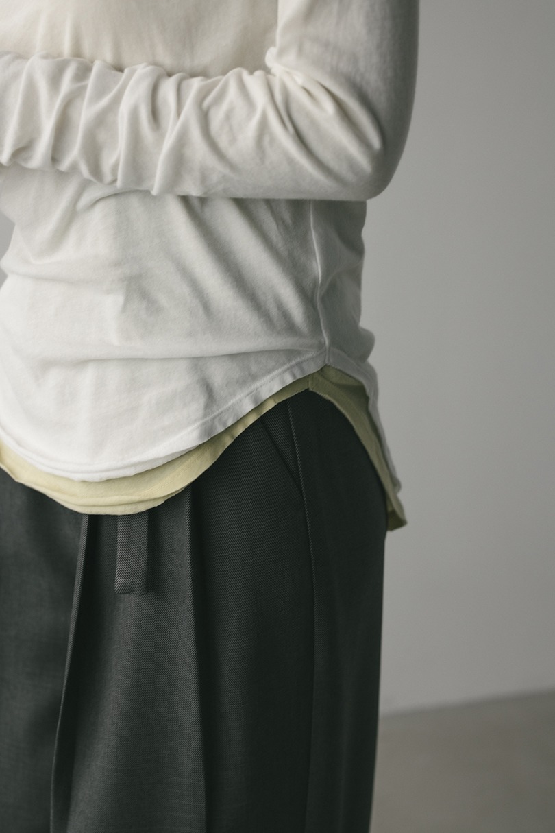 ロングスリーブスキントップ 詳細画像 WHT 7