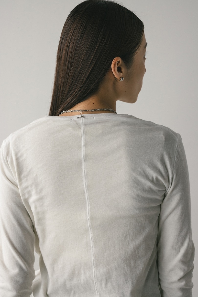 ロングスリーブスキントップ 詳細画像 WHT 9