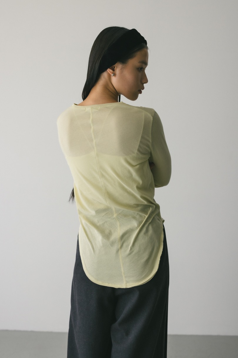 ロングスリーブスキントップ 詳細画像 L/GRN 4