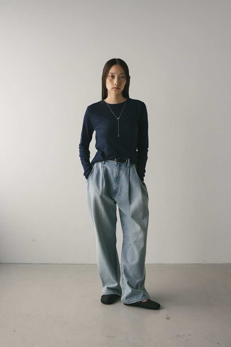 ロングスリーブスキントップ 詳細画像 NVY 2