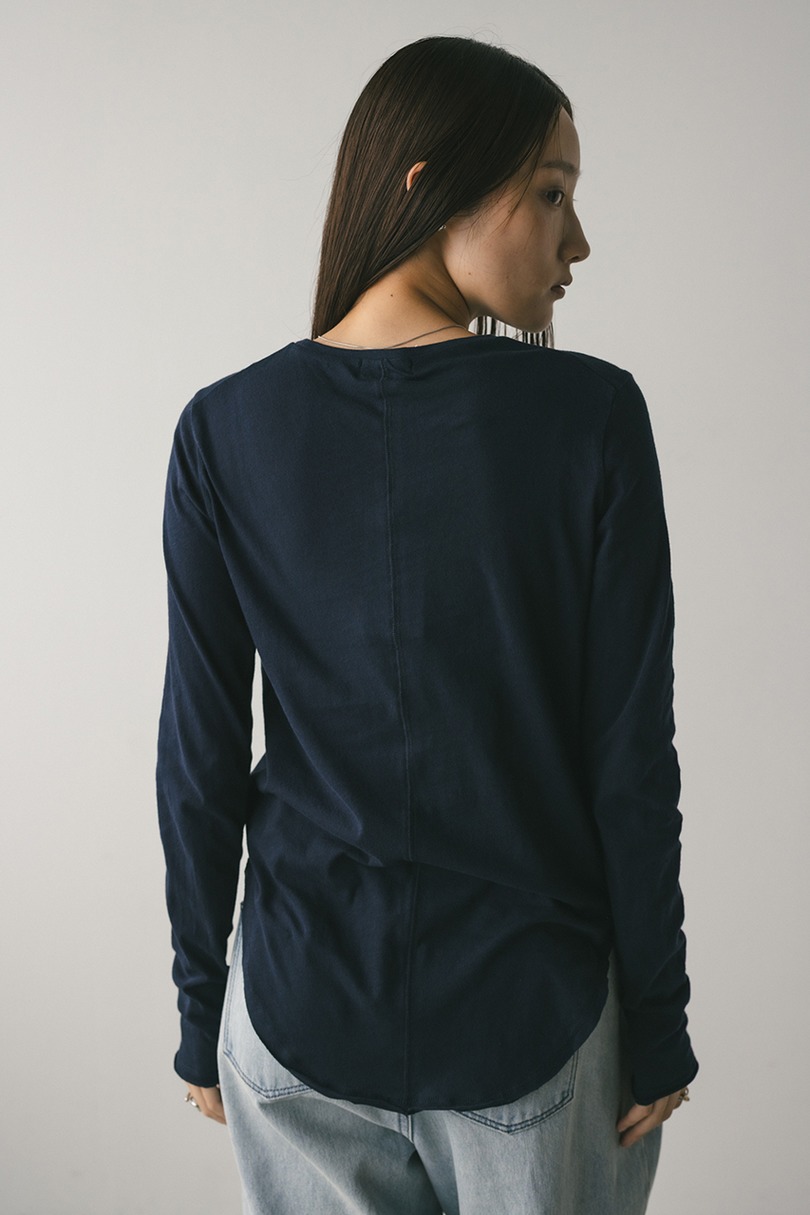 ロングスリーブスキントップ 詳細画像 NVY 5