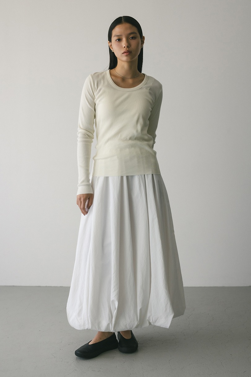 ラウンドネックロンT 詳細画像 IVOY 2