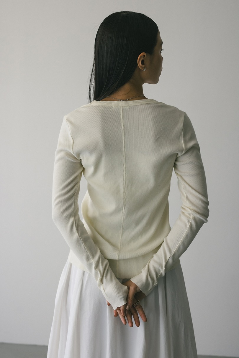 ラウンドネックロンT 詳細画像 IVOY 7