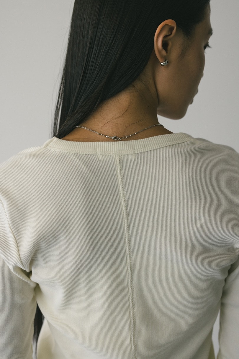 ラウンドネックロンT 詳細画像 IVOY 8