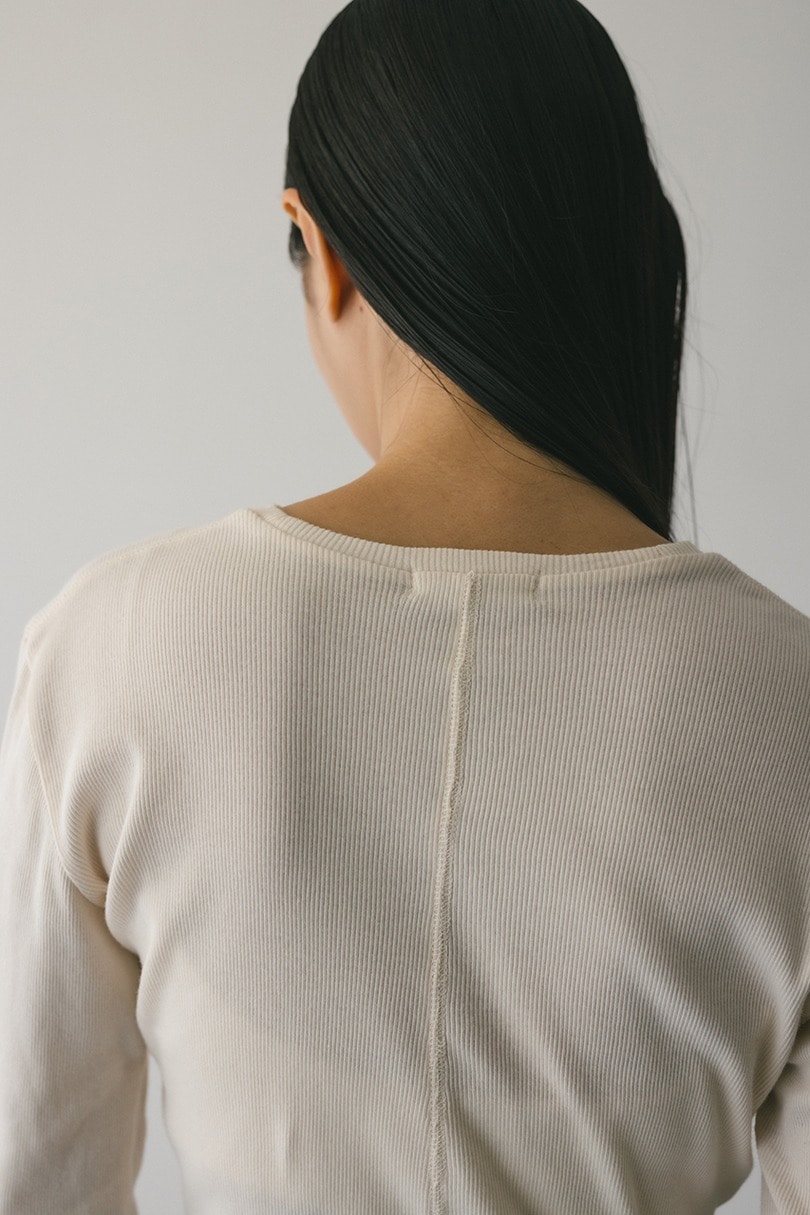 ヘムラウンドリブトップ 詳細画像 IVOY 9