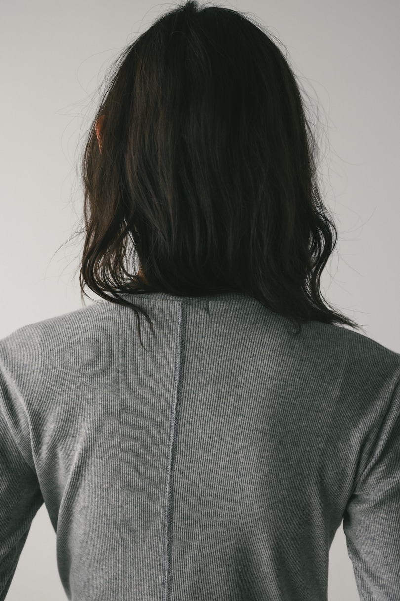 ヘムラウンドリブトップ 詳細画像 T.GRY 8