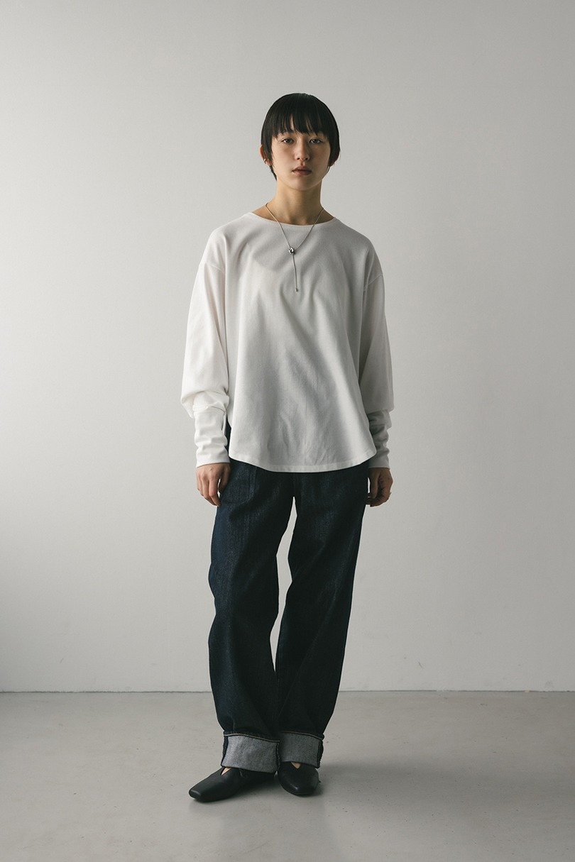 ルーズカットトップ 詳細画像 WHT 2