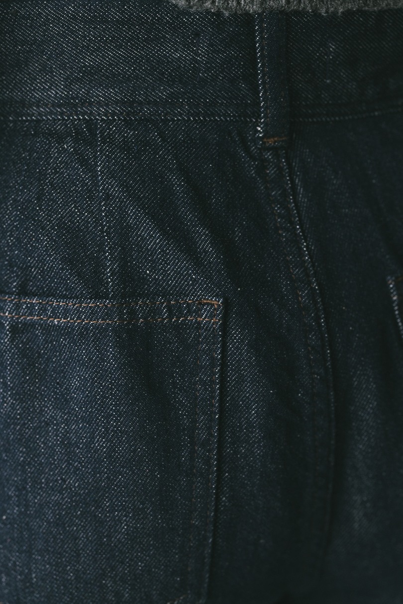 ヘムスリットストレートデニムパンツ 詳細画像 IDG 10
