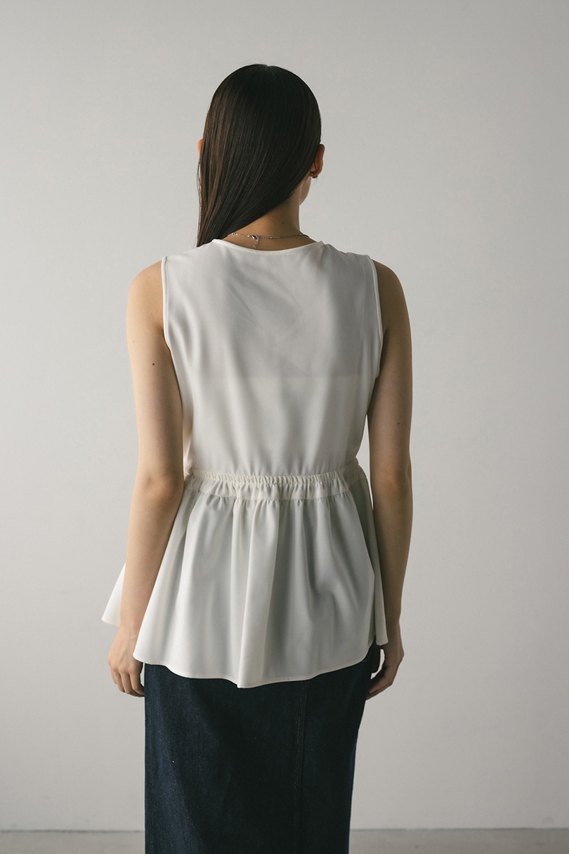 2ピースボレロセットブラウス 詳細画像 WHT 12