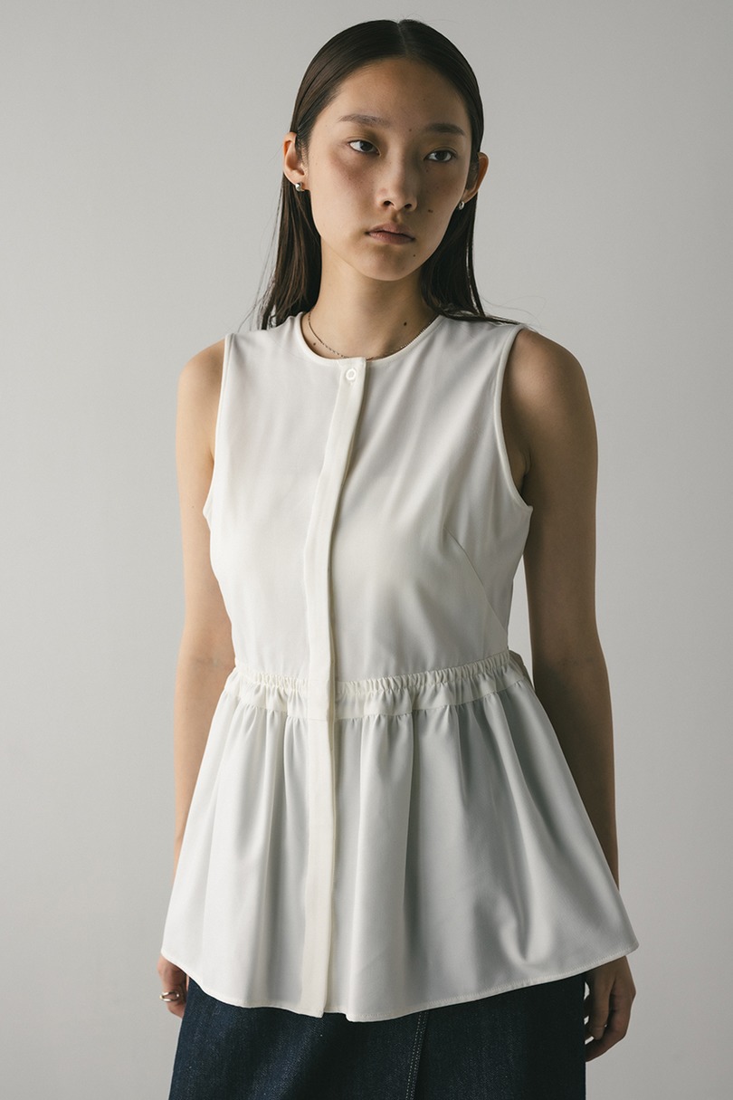 2ピースボレロセットブラウス 詳細画像 WHT 5