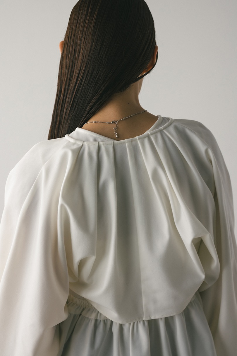 2ピースボレロセットブラウス 詳細画像 WHT 9