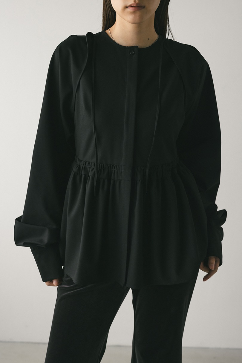 2ピースボレロセットブラウス 詳細画像 BLK 4