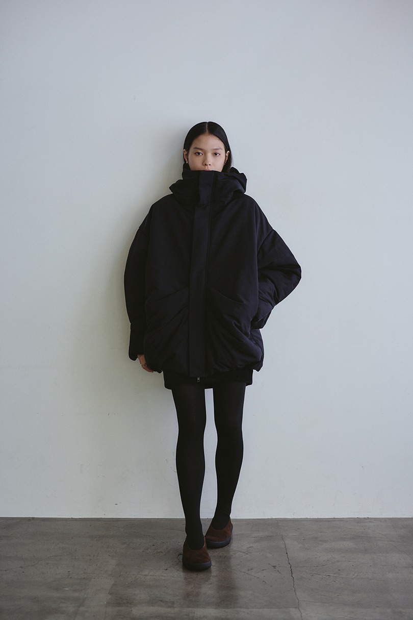 パッファーボリュームコート 詳細画像 BLK 3