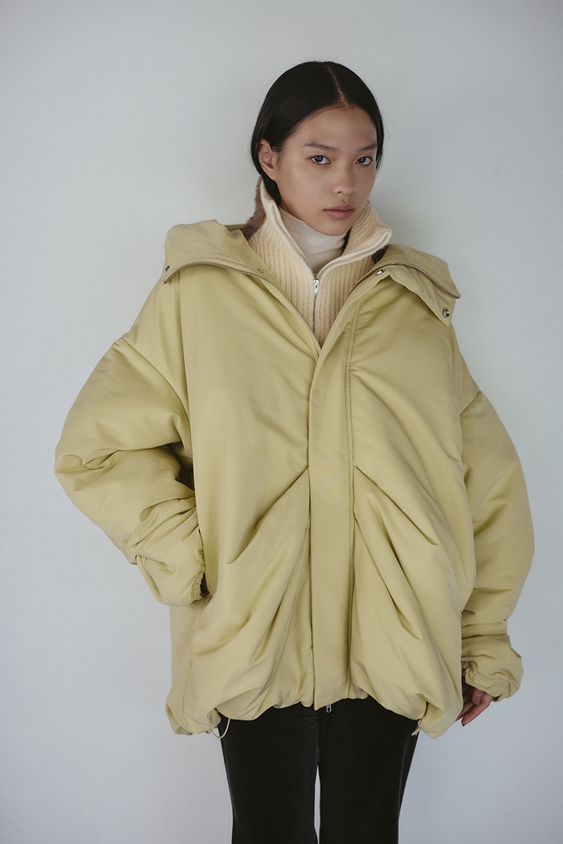 パッファーボリュームコート 詳細画像 YEL 3