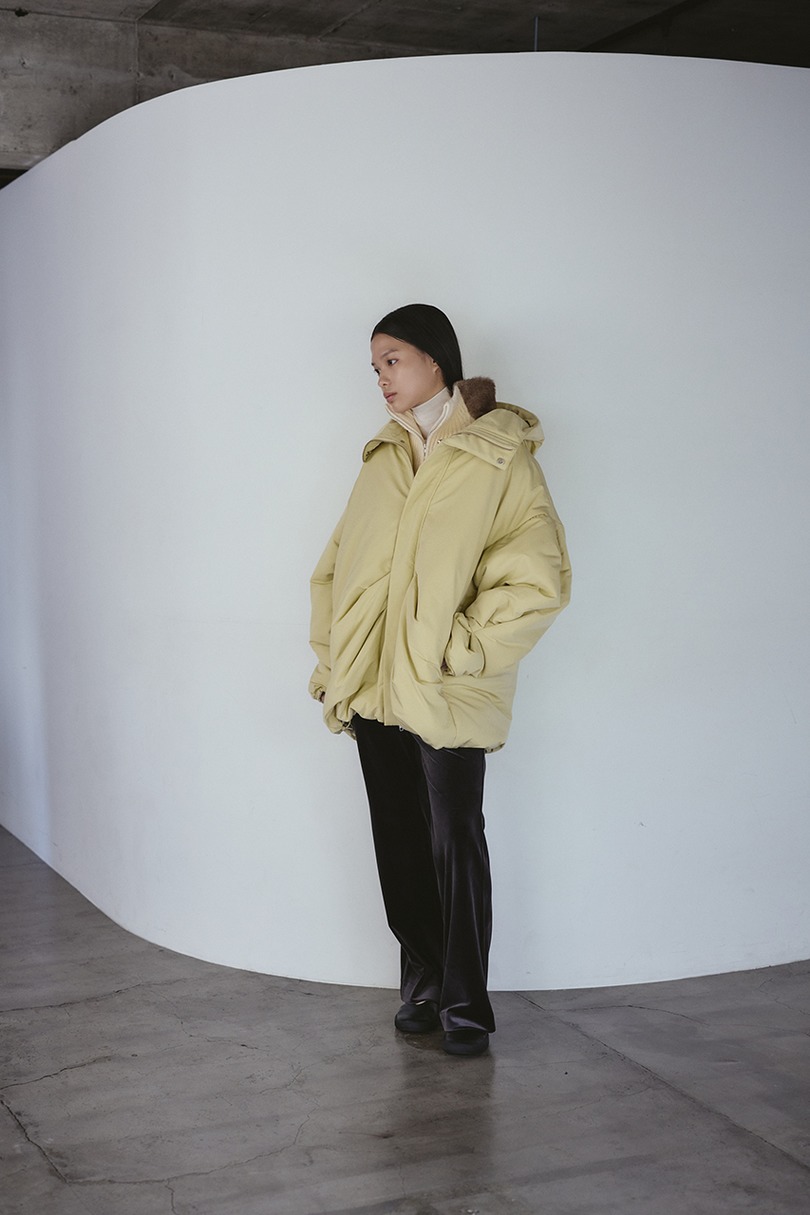 パッファーボリュームコート 詳細画像 YEL 5
