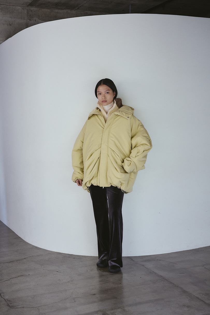 パッファーボリュームコート 詳細画像 YEL 6