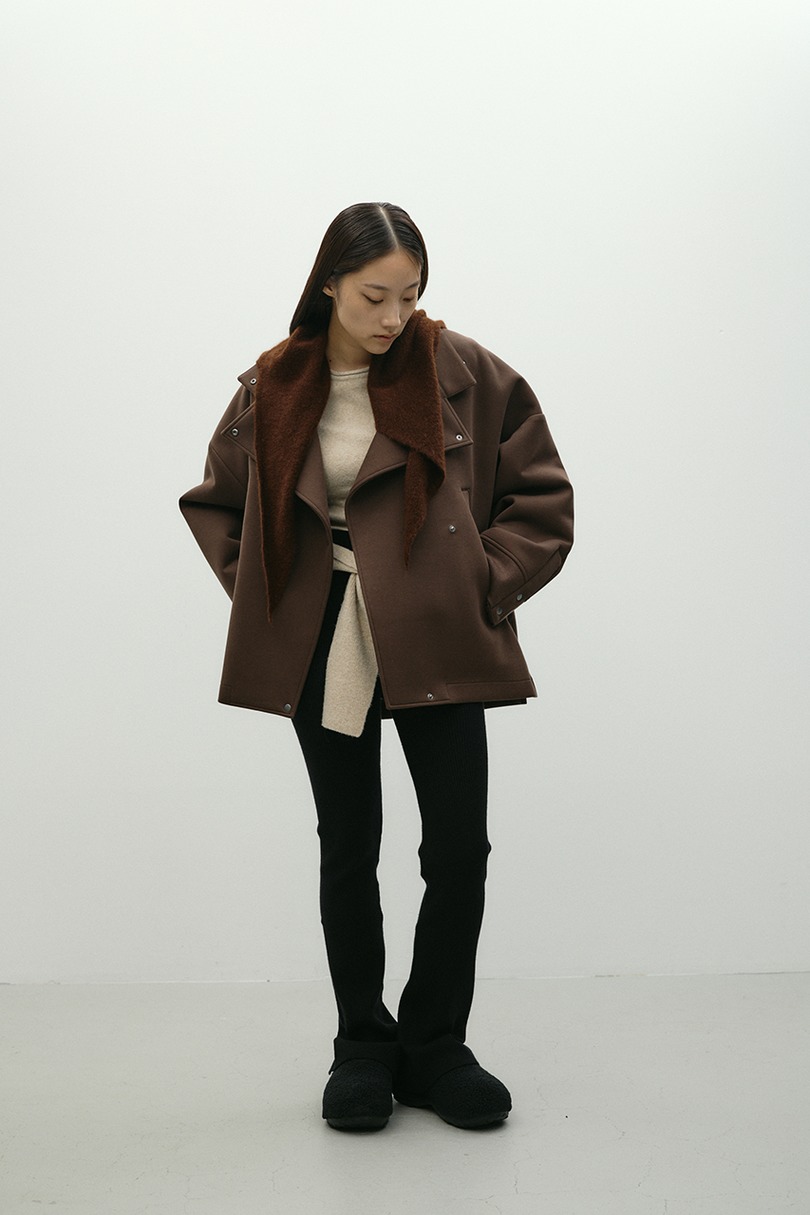 ボンディングジャケット 詳細画像 BRN 2