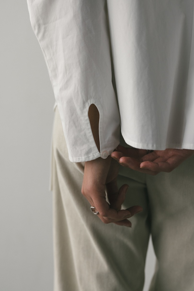 フリルチョーカーセットブラウス 詳細画像 WHT 10