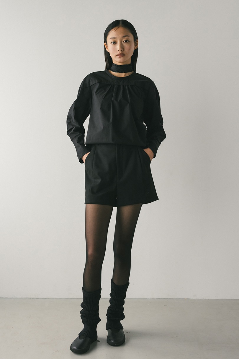 フリルチョーカーセットブラウス