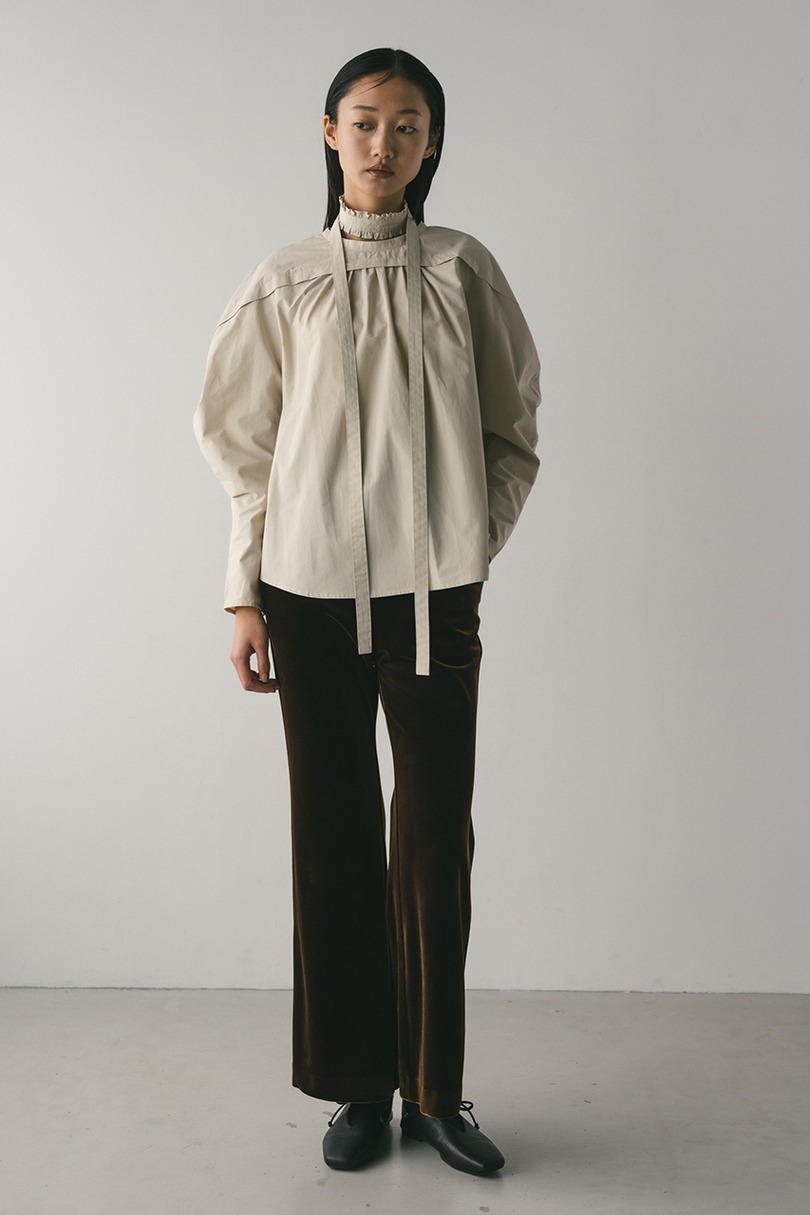 フリルチョーカーセットブラウス 詳細画像 BEG 2