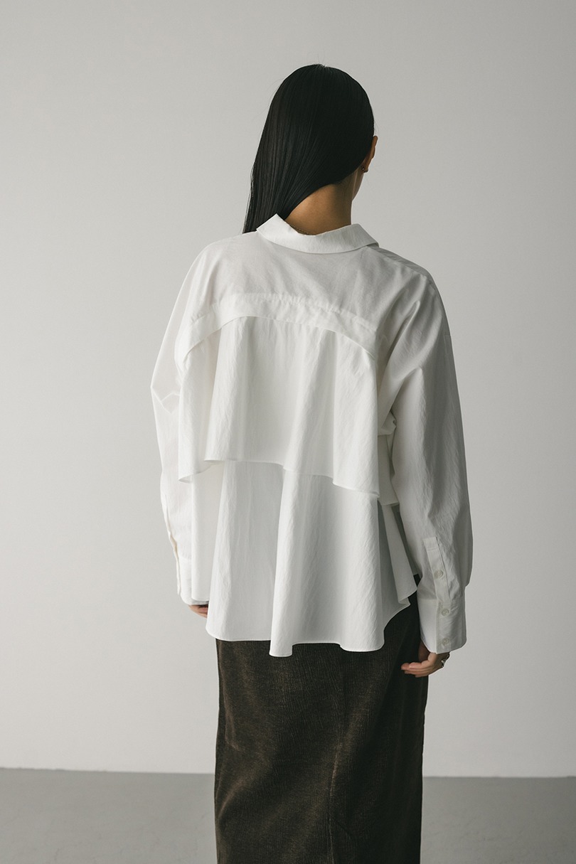 ティアードフリルシャツ 詳細画像 WHT 9