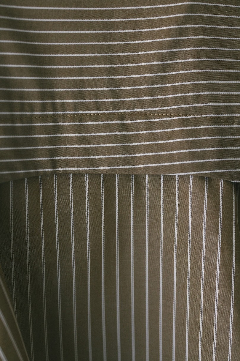 ティアードフリルシャツ 詳細画像 柄BEG 11