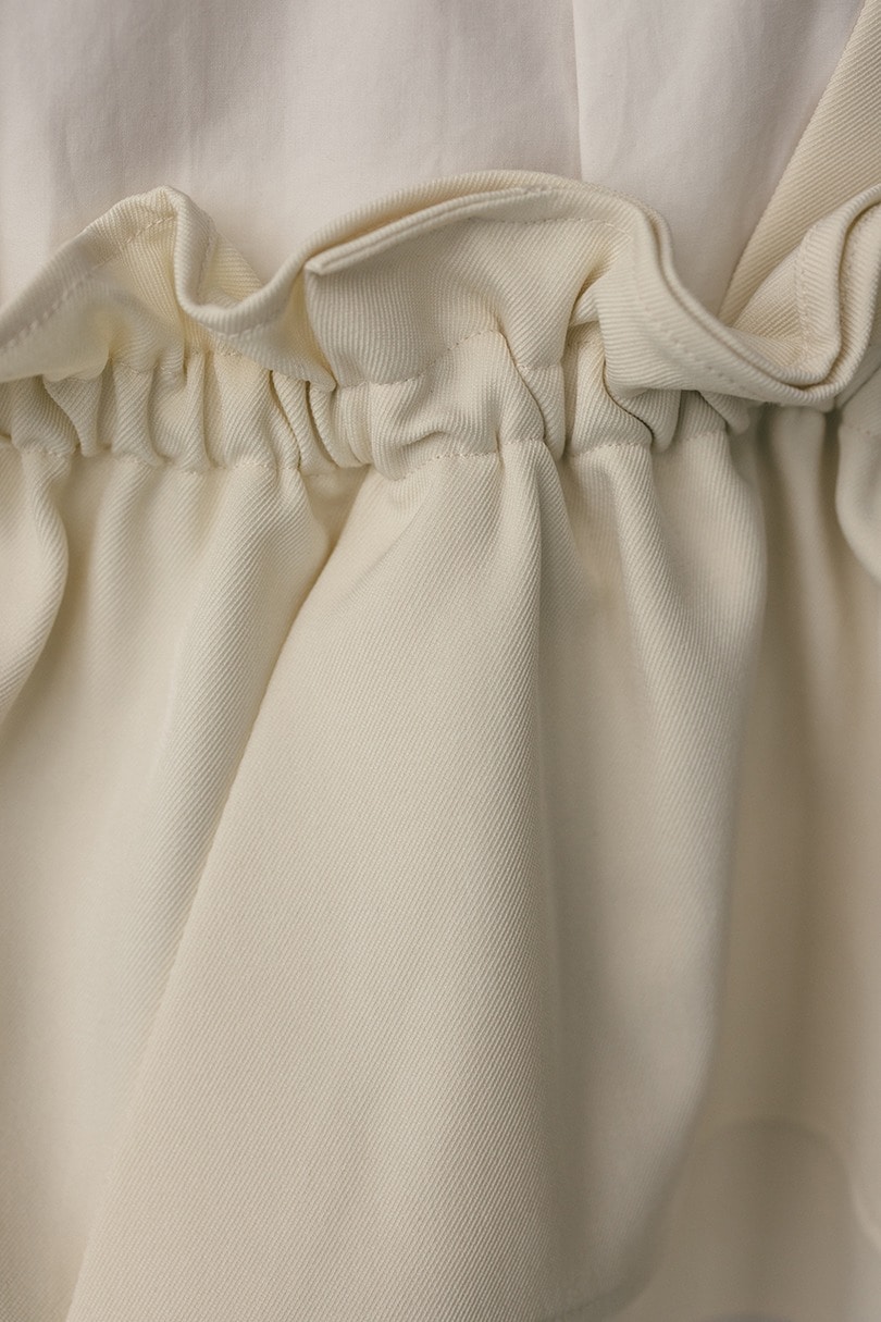 アシンメトリーフリルビスチェ 詳細画像 IVOY 10