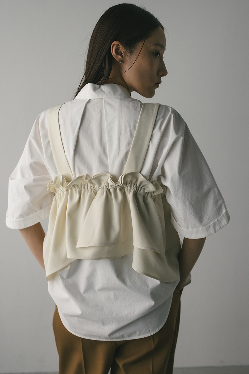 アシンメトリーフリルビスチェ 詳細画像 IVOY 8