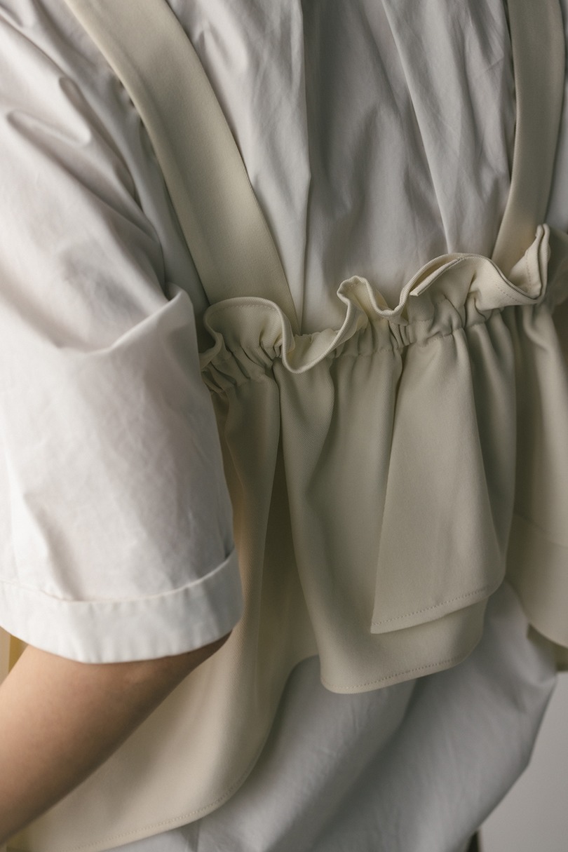 アシンメトリーフリルビスチェ 詳細画像 IVOY 9