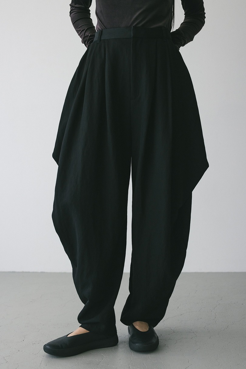 ドレープタックパンツ 詳細画像 BLK 4