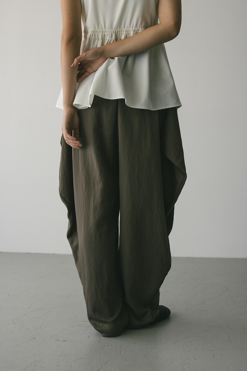 ドレープタックパンツ 詳細画像 L/BRN 6