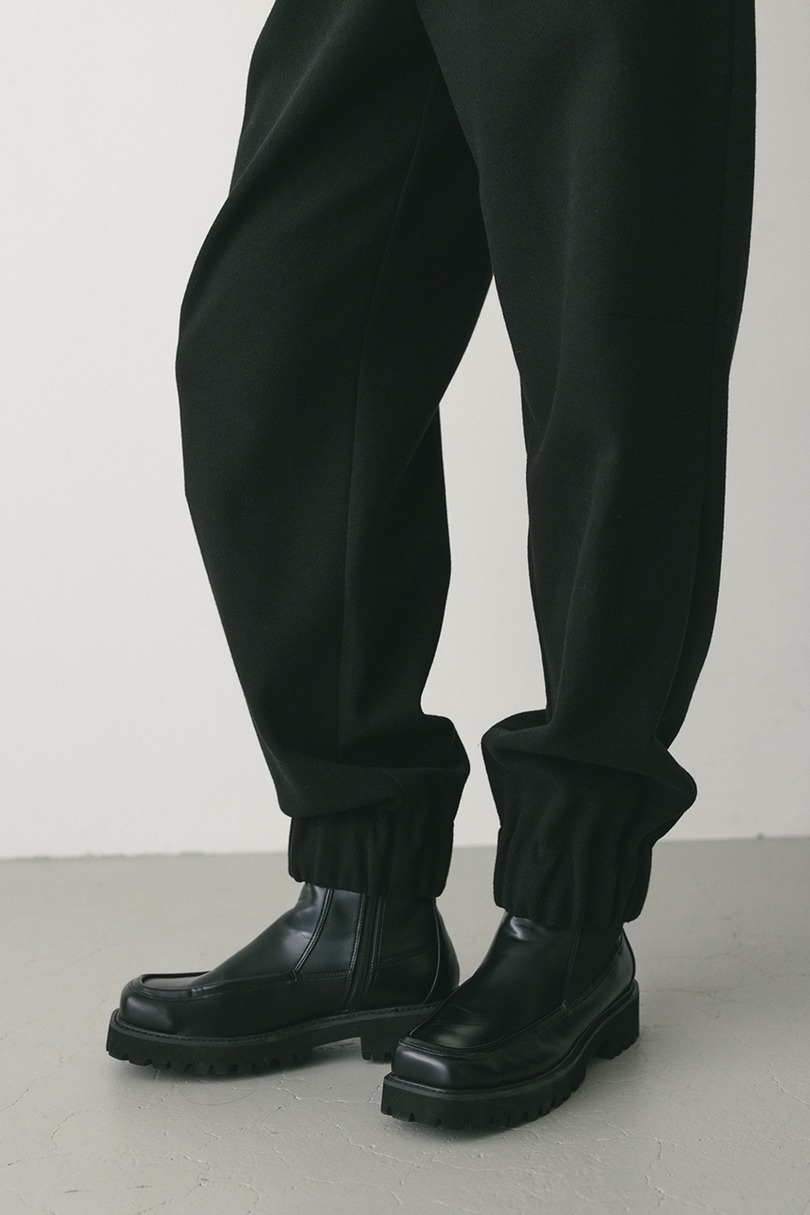 ヘムギャザーフォルムパンツ 詳細画像 BLK 5