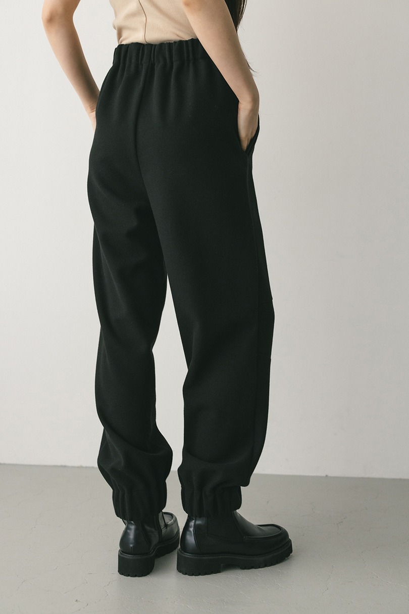 ヘムギャザーフォルムパンツ 詳細画像 BLK 6