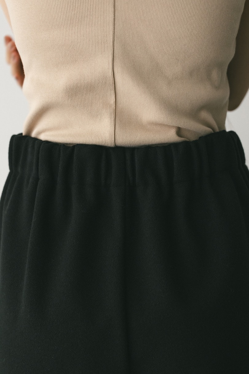 ヘムギャザーフォルムパンツ 詳細画像 BLK 8