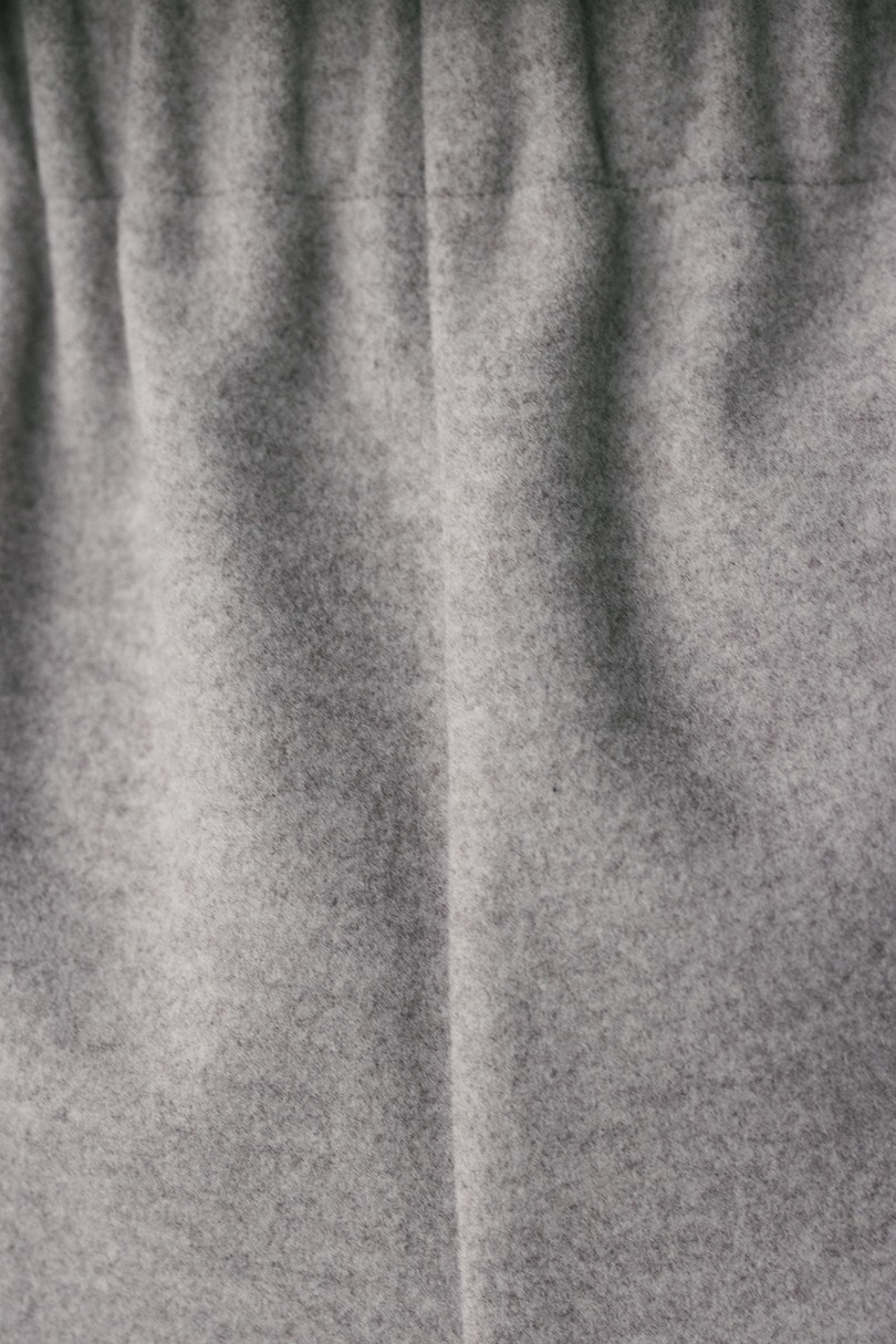 ヘムギャザーフォルムパンツ 詳細画像 GRY 10