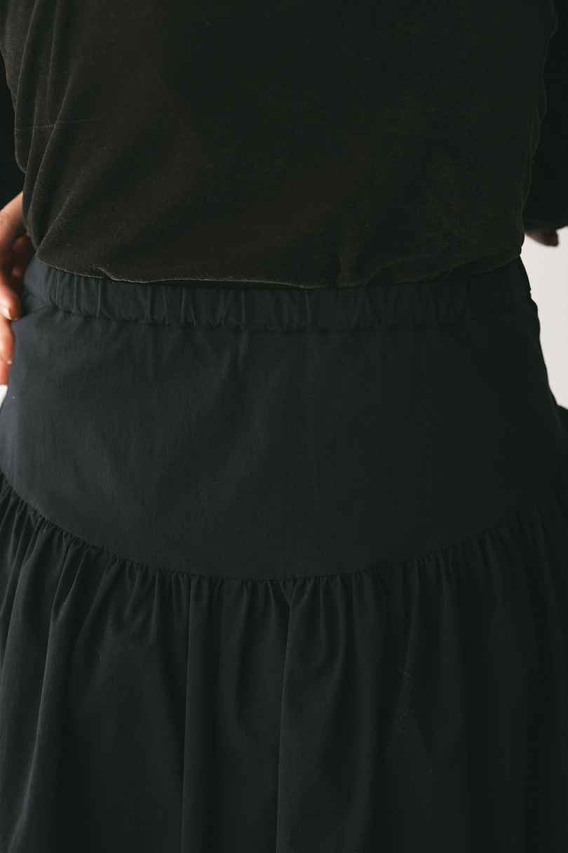 タックアップボリュームスカート 詳細画像 BLK 10