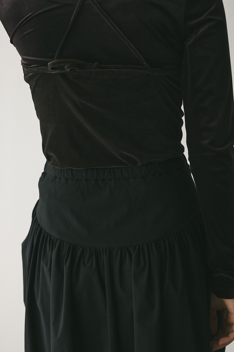 タックアップボリュームスカート 詳細画像 BLK 11