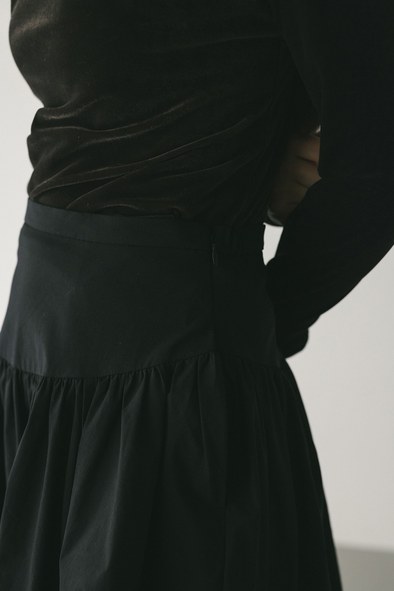 タックアップボリュームスカート 詳細画像 BLK 6