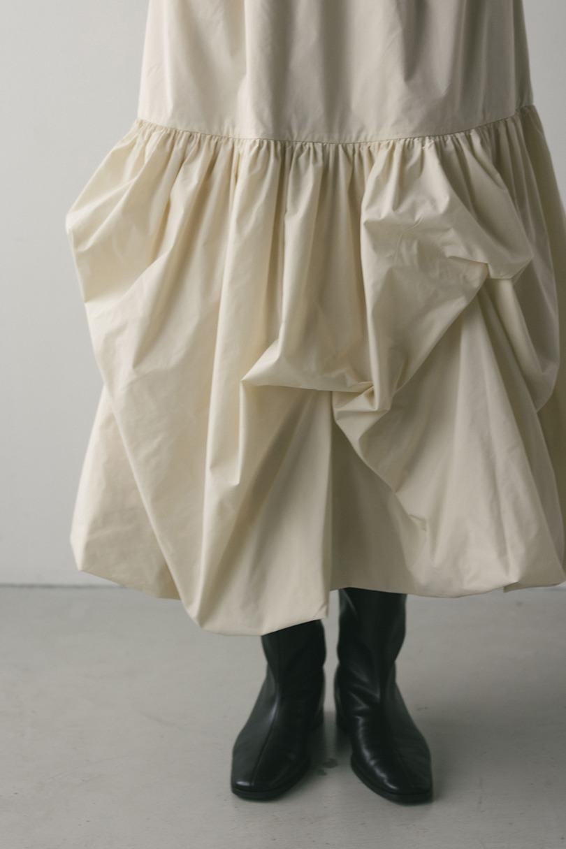 ヘムタックバルーンスカート 詳細画像 WHT 10