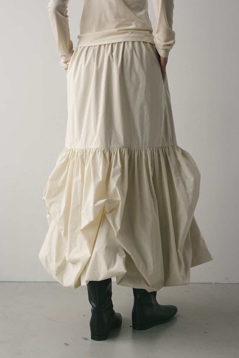 ヘムタックバルーンスカート 詳細画像 WHT 8