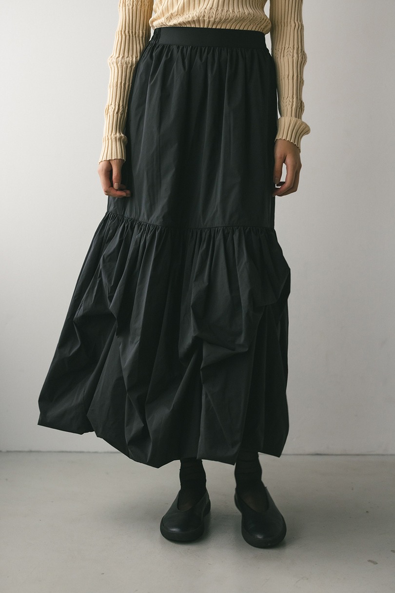 ヘムタックバルーンスカート 詳細画像 BLK 4