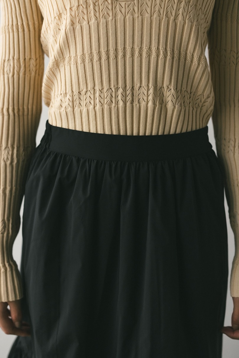 ヘムタックバルーンスカート 詳細画像 BLK 5