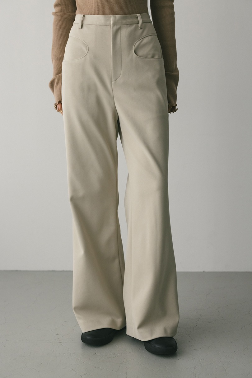 ジャージーセミフレアパンツ 詳細画像 IVOY 3