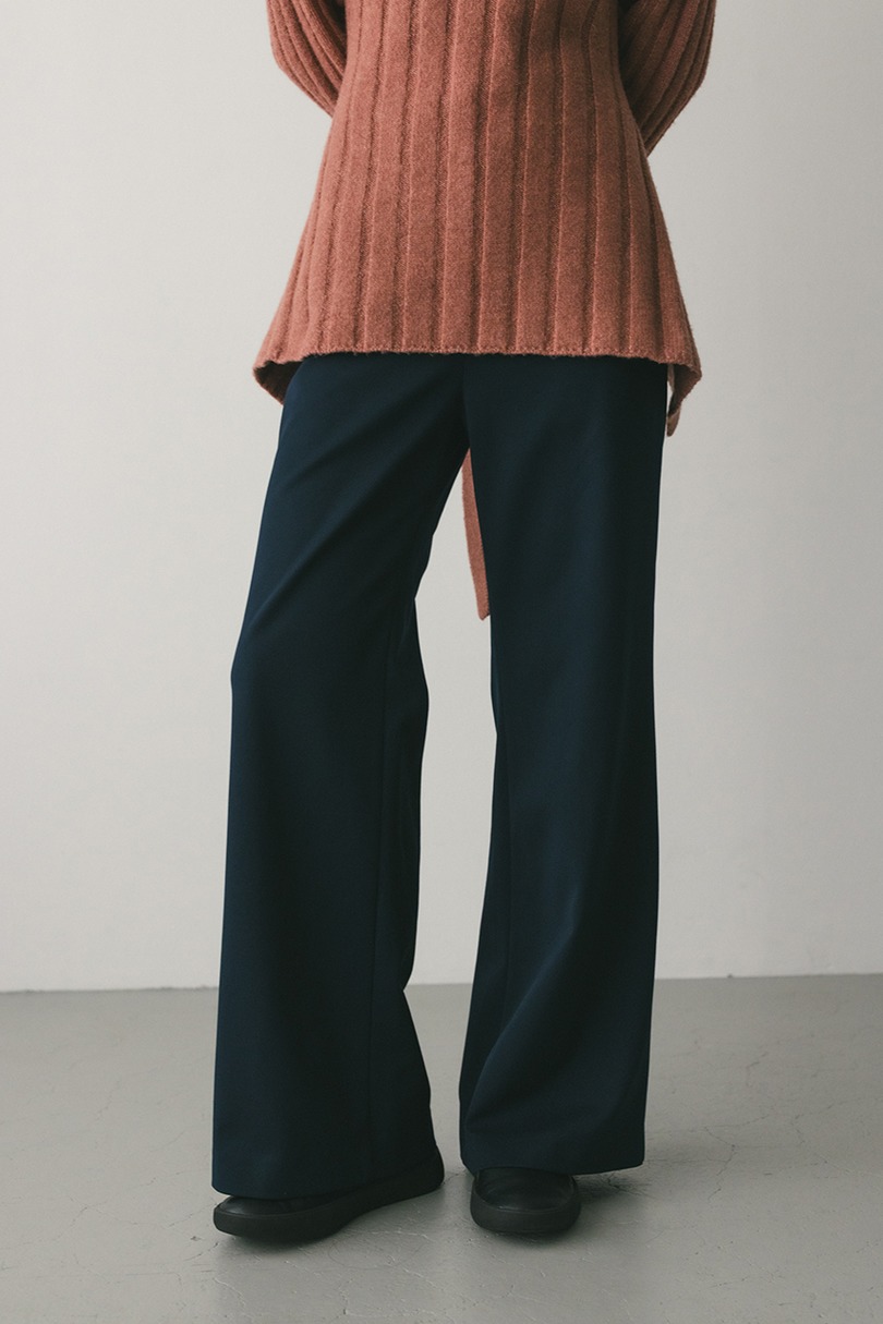 ジャージーセミフレアパンツ 詳細画像 NVY 3