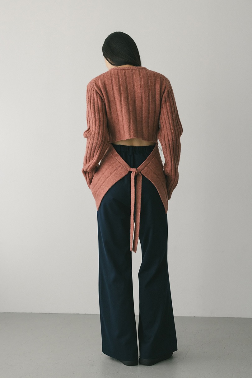 ジャージーセミフレアパンツ 詳細画像 NVY 8