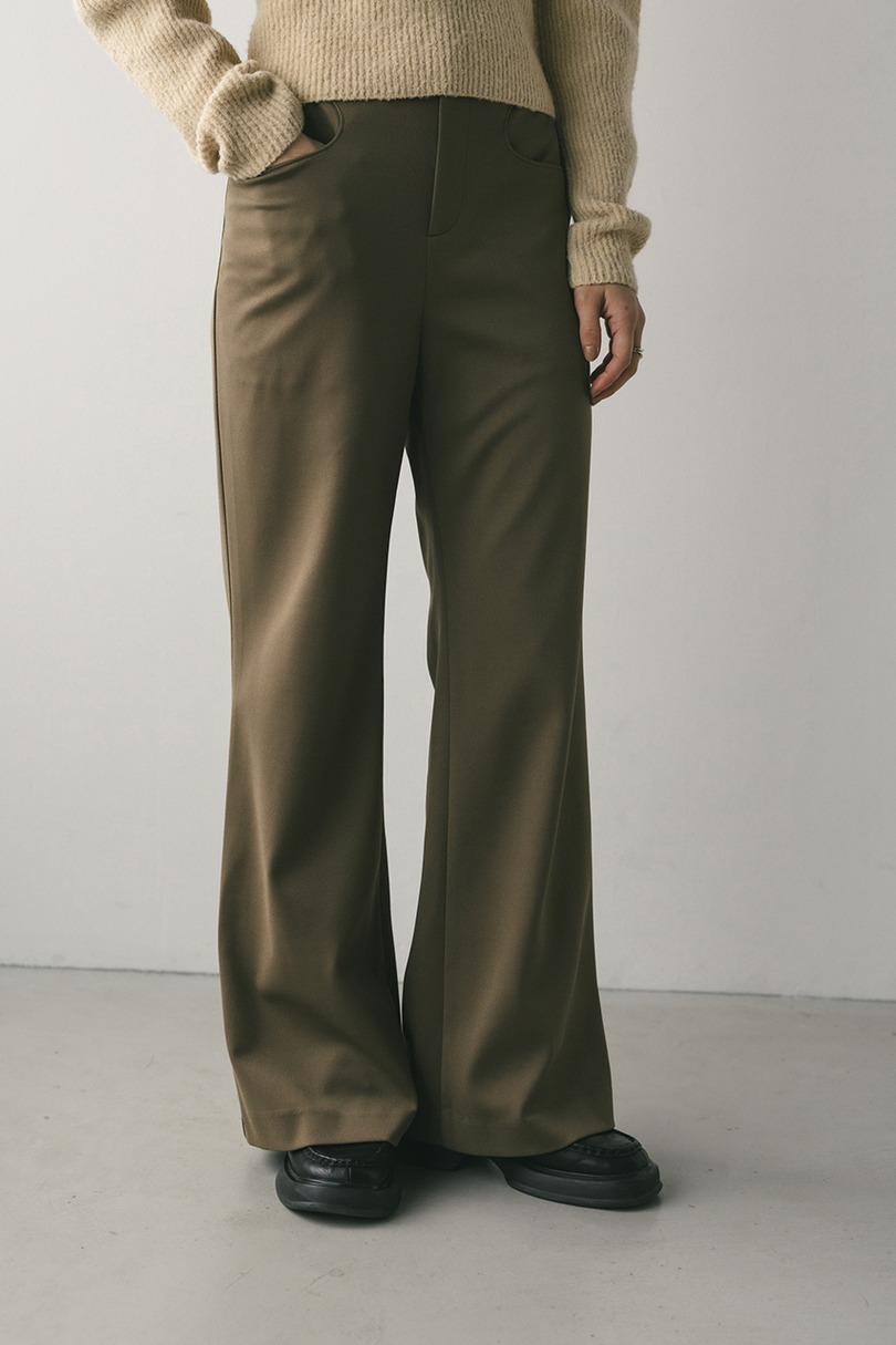 ジャージーセミフレアパンツ 詳細画像 KHA 3