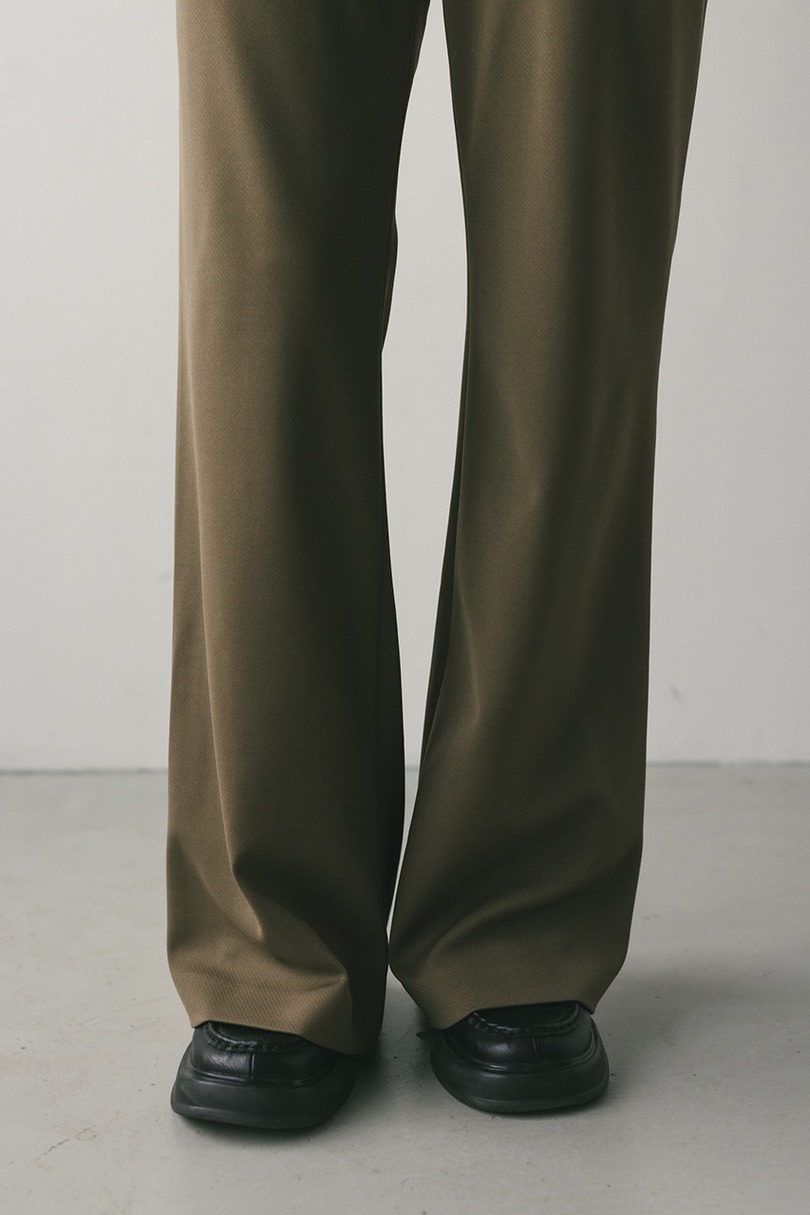 ジャージーセミフレアパンツ 詳細画像 KHA 6