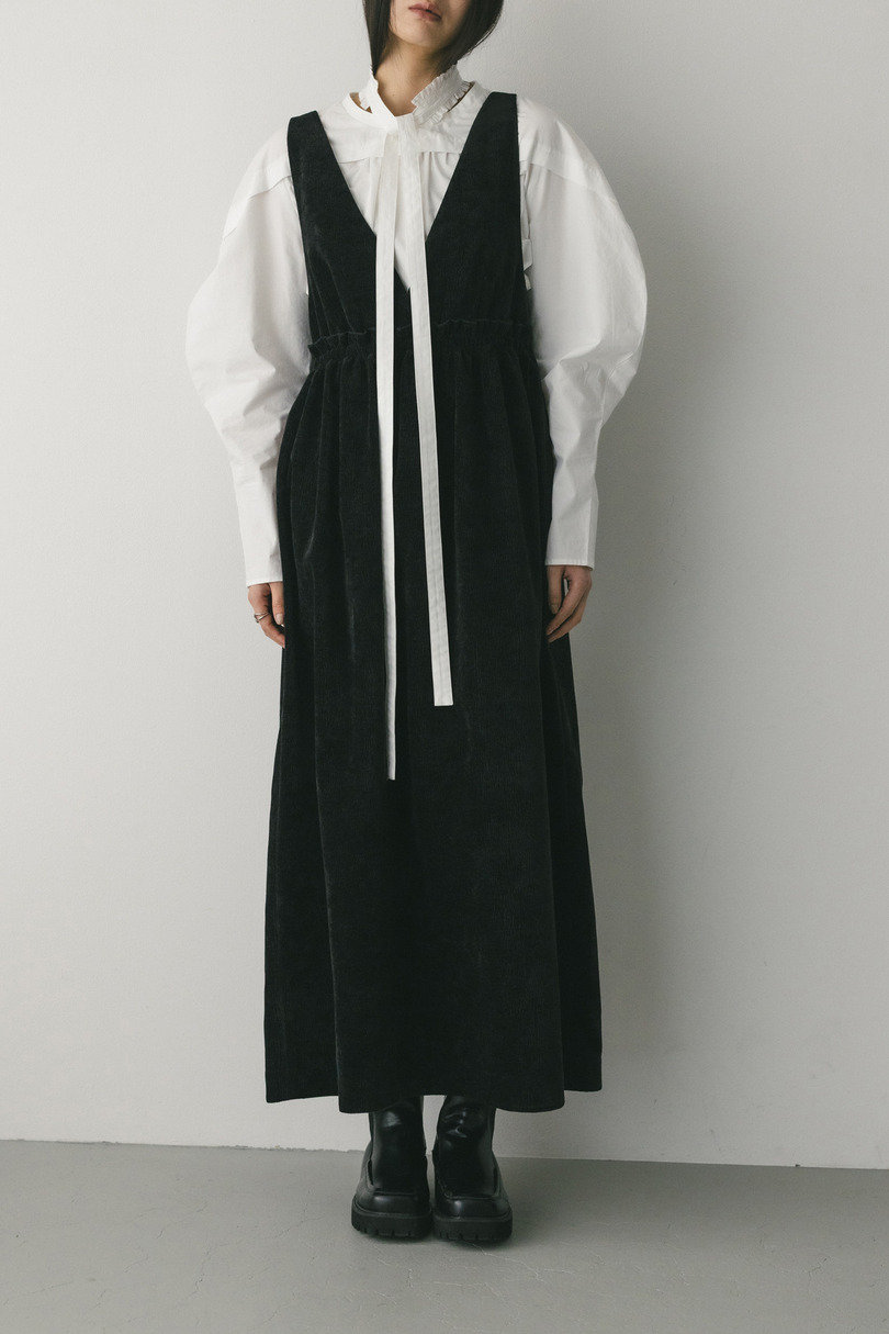 2WAYベロアジャンパースカート