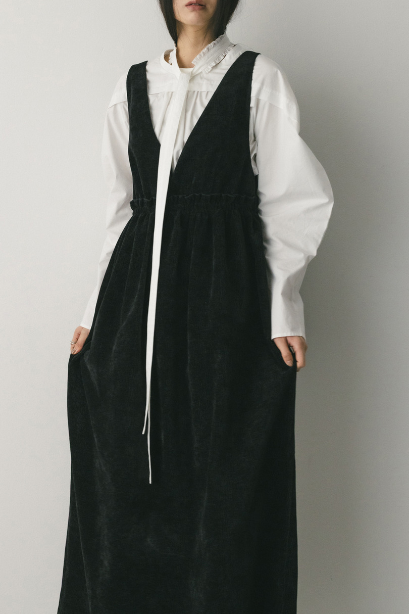 2WAYベロアジャンパースカート 詳細画像 BLK 2