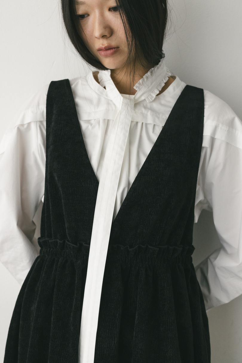 2WAYベロアジャンパースカート 詳細画像 BLK 3